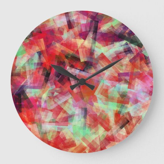 WASSER GROßE WANDUHR (Vorderseite)