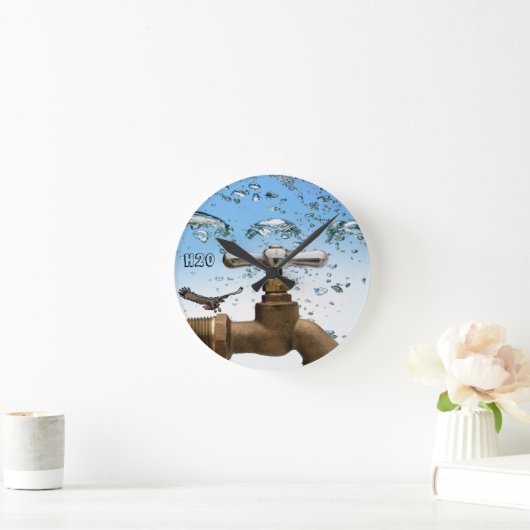 Wasser H20 Uhr (Zuhause)