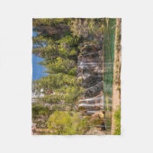 Wasser | Hanging Lake Glenwood Springs, Colorado Fleecedecke (Vorderseite)