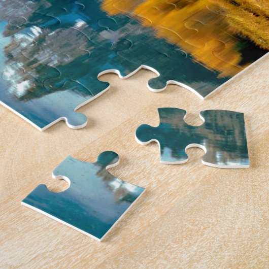Wasser-Herbst großartiger Teton Nationalpark Puzzle (Seite)