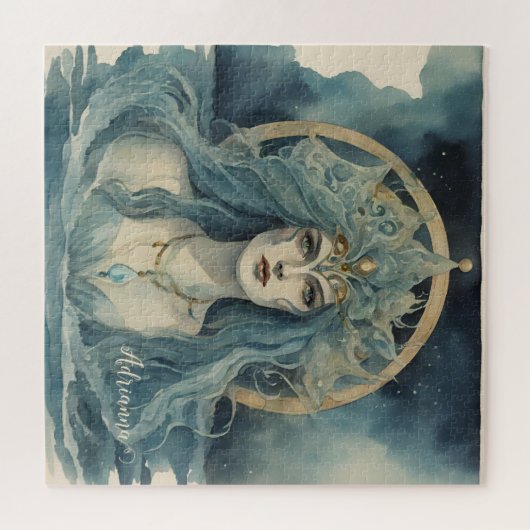 Wasser-Hexe-Göttin Puzzle (Horizontal)