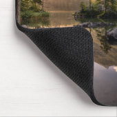 Wasser | Hintersee Berchtesgaden Deutschland Mousepad (Ecke)