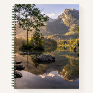 Wasser   Hintersee Berchtesgaden Deutschland Notizblock