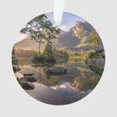 Wasser | Hintersee Berchtesgaden Deutschland Ornament (Vorderseite)