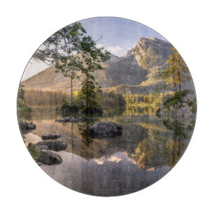 Wasser   Hintersee Berchtesgaden Deutschland Schneidebrett