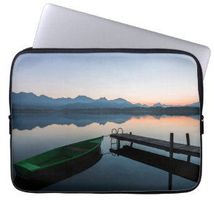 Wasser Hopfensee Bayerische Alpen Deutschland Laptopschutzhülle