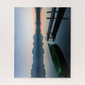 Wasser | Hopfensee Bayerische Alpen Deutschland Puzzle (Vertikal)