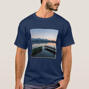 Wasser Hopfensee Bayerische Alpen Deutschland T-Shirt