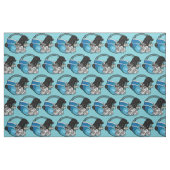 Wasser-Hund Nouveau Stoff (Fat Quarter (45,7 x 55,9 cm))
