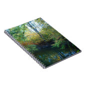 Wasser im Herbst-Notizbuch Notizblock (Rechte Seite)