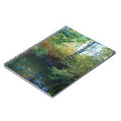 Wasser im Herbst-Notizbuch Notizblock (Linke Seite)