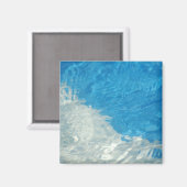 Wasser im Pool Magnet (Vorderseite/Rückseite)