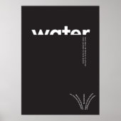 Wasser in Afrika Poster (Vorne)
