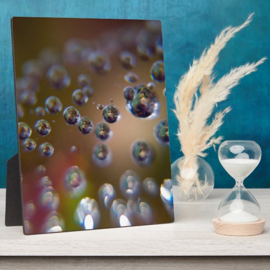 Wasser in Bewegung Fotoplatte (Seite)