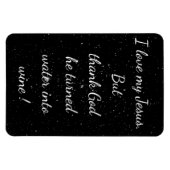 Wasser in das Weinmagazin Magnet (Horizontal)