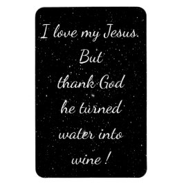 Wasser in das Weinmagazin Magnet