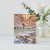 Wasser in den Pfeilen Postkarte (Stehend Vorderseite)