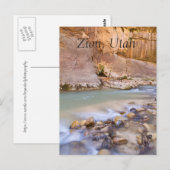 Wasser in den Pfeilen Postkarte (Vorne/Hinten)