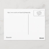 Wasser in den Pfeilen Postkarte (Rückseite)