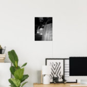 Wasser in der Nacht Poster (Heimbüro)