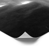 Wasser in der Nacht Poster (Ecke)