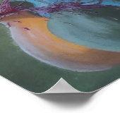Wasser in Wein Poster (Ecke)