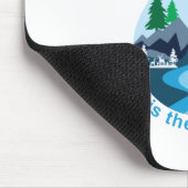 Wasser ist die treibende Kraft des ganzen Lebens. Mousepad (Ecke)