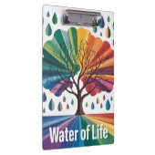 Wasser ist Leben Klemmbrett (Rechts)