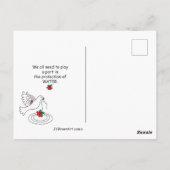 Wasser ist lebenslange Postkarte (Rückseite)