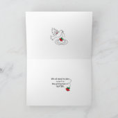 Wasser ist lebensrettende Grußkarte Karte (Innenseite)