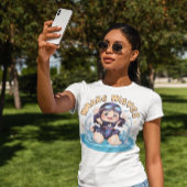 Wasser ist mein glücklicher Ort Pool Girl T-Shirt