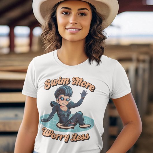 Wasser ist mein glücklicher Ort, wo ich getaucht b T-Shirt