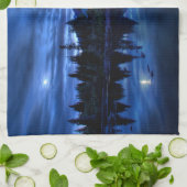 Wasser | Jenny Lake Grand Teton National Park Geschirrtuch (Gefaltet)