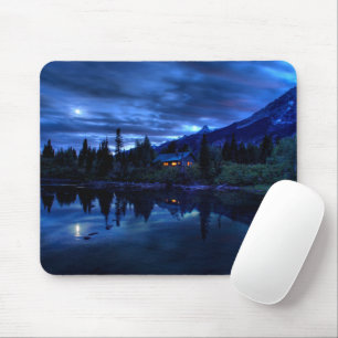 Wasser   Jenny Lake Grand Teton National Park Mousepad