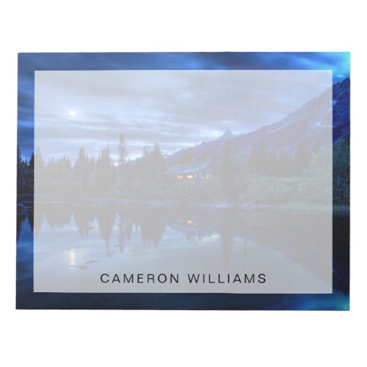 Wasser | Jenny Lake Grand Teton National Park Notizblock (Vorderseite)