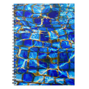 Wasser-Kachel-Notizbuch Notizblock