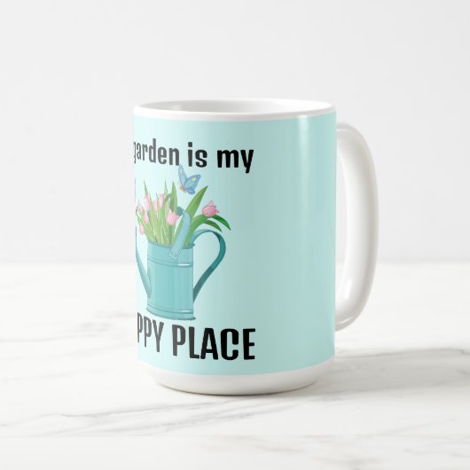Wasser kann Gartengestaltung Kaffeetasse (VorderseiteRechts)