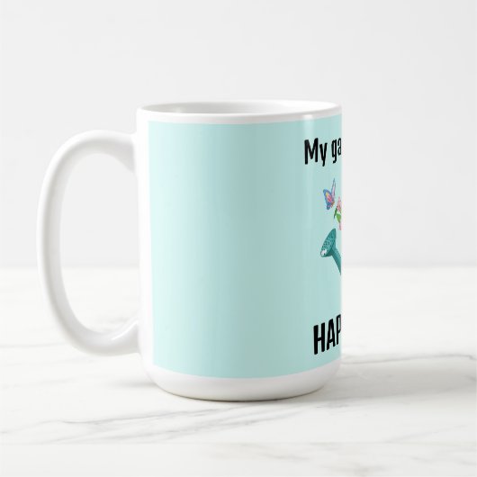 Wasser kann Gartengestaltung Kaffeetasse (Links)