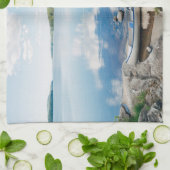 Wasser | Kanufahrt am See in Schweden Geschirrtuch (Gefaltet)