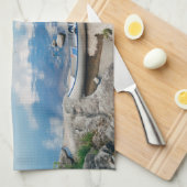 Wasser | Kanufahrt am See in Schweden Geschirrtuch (Viertel Falte)