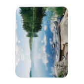 Wasser | Kanufahrt am See in Schweden Magnet (Vertikal)