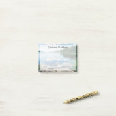 Wasser | Kanufahrt am See in Schweden Post-it Klebezettel (Auf Schreibtisch)