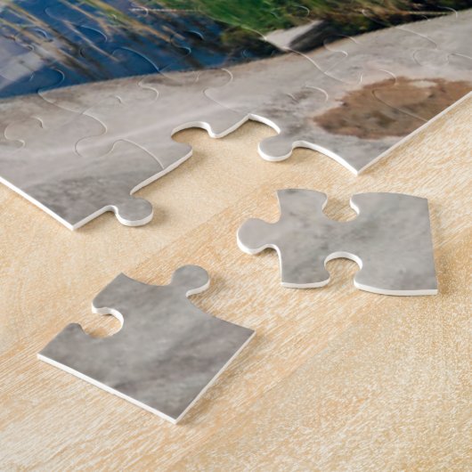 Wasser | Kanufahrt am See in Schweden Puzzle (Seite)