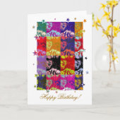 WASSER KARTE (Gelbe Blume)