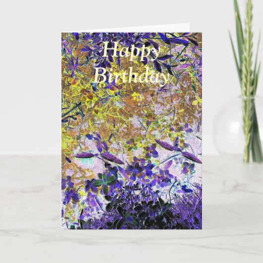 WASSER KARTE (Vorderseite)