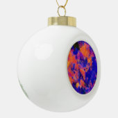 WASSER KERAMIK Kugel-Ornament (Links)