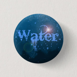 Wasser-Knopf Button