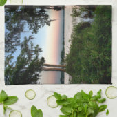 Wasser | Kraft Azalea Park Maitland Florida Geschirrtuch (Gefaltet)