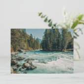 Wasser | Kucherla River, Altai Mountains Dankeskarte (Stehend Vorderseite)
