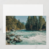 Wasser | Kucherla River, Altai Mountains Dankeskarte (Vorne/Hinten)